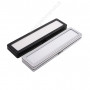 Edelsteindose 20X5x1.5 cm - matte schwarze Farbe