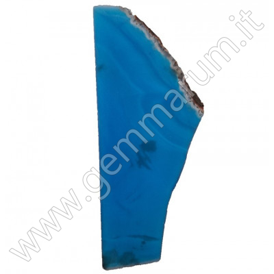 Blaue Achat Platte
