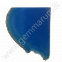 Blue agate slab