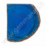 blauer Achat Platte