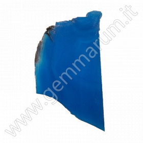 Blue agate slab
