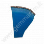 Blue agate slab