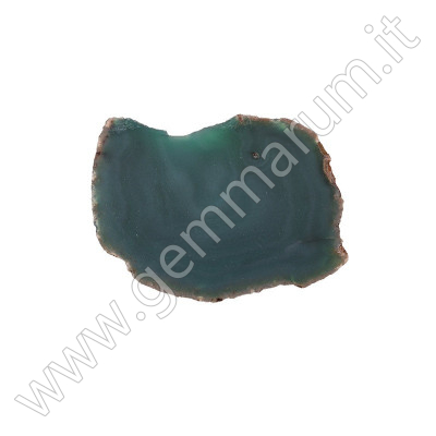 Green agate slab
