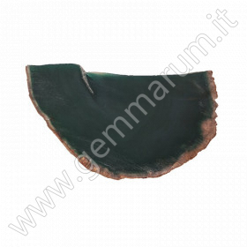 Green agate slab