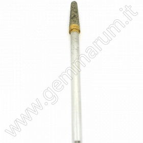 Fresa  diamantata sinterizzata a cono