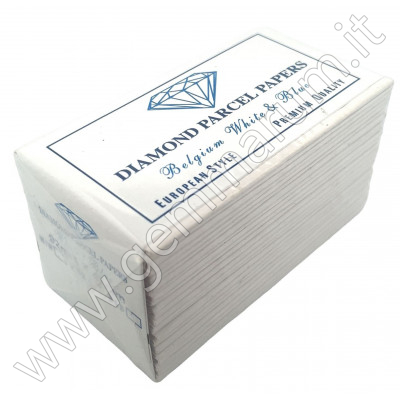 CARTINE BIANCO/BLU ECO PER PIETRE 90x50 mm