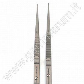 PINZETTA INOX CON FERMO 1 pz