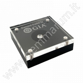 GIA Steindose für lose Diamanten 50x50x15 mm