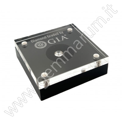 GIA Loose Diamond Display Case 50x50x15 mm
