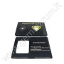 Security Seals for precious Stones - Starter Kit 10  - black Small