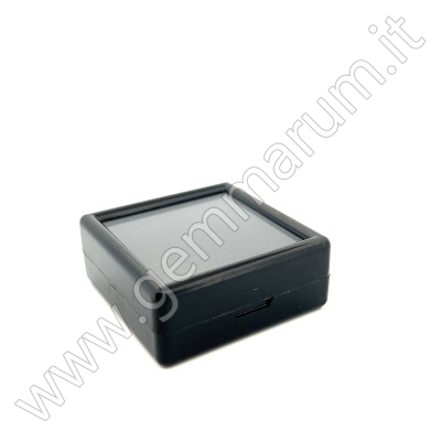 Gemstone DISPLAY BOX 4X4 plastic - BLACK