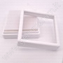 PLASTIKDECKELDOSE 5X5 -  weiß