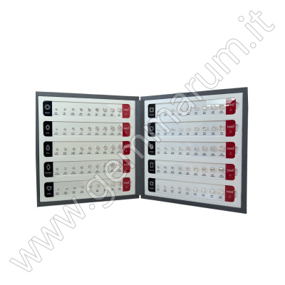 Diamant-Größen- und Form-Set aus Zirkonia