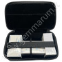 Leather Box for gemstones 18x9x6 cm