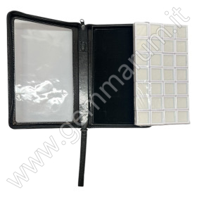 PORTABLE CASE with 28 display boxes 3x3
