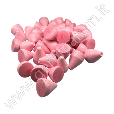 Rosa Harnstoffharz-Schleifmittel 15mm kegelförmig
