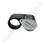 TRIPLET LOUPE 10x 18mm rubber grip
