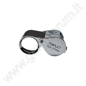 TRIPLET LOUPE 15x 21mm