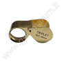 LENTE TRIPLETTA 10x 18 mm ORO