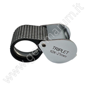 LENTE TRIPLETTA 10X GOMMATA