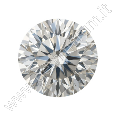 MOISSANITE TAGLIO ROTONDO D VVS