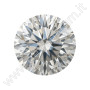 MOISSANITE TAGLIO ROTONDO D VVS