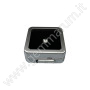 Matt Silver box 4X4x1.5 cm