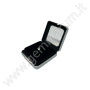 Matt Silver box 5.5X5.5x1.5 cm