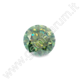 MOISSANITE Ø 6.5 mm DARK GREEN