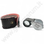Einschlaglupe gummiert 10x21mm