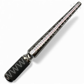 GAUGE RING STICK in aluminium with rubber grip