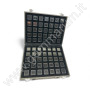 70 Gem Display Boxes in a Luxurious Lockable Carry Case