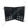 Set Completo per Esposizione pietre- 40 scatoline nere