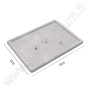 VASSOIO ESPOSITORE PORTA PIETRE - 30X22cm