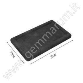 Velvet Ring Display Tray – 20 × 12 cm