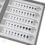 Edelsteine-Größen- und Form-Set - Rubine und Saphier Auswahlset