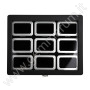 Diamond Boxes in a Luxurious Lockable Case with viewing window