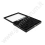 Elegante Espositore con chiusura e finestra 9 scatoline - BLACK