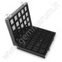 40 Gem Display Box with Deluxe Carry Case - black