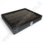 Display stand with lock and viewing window