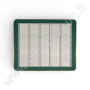 Espositore Premium con Cornice Dorata-Verde