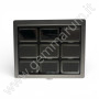 Diamond Boxes in a Luxurious Lockable Case with viewing window - black
