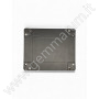Folding Faux Leather Display Tray with Button Closure