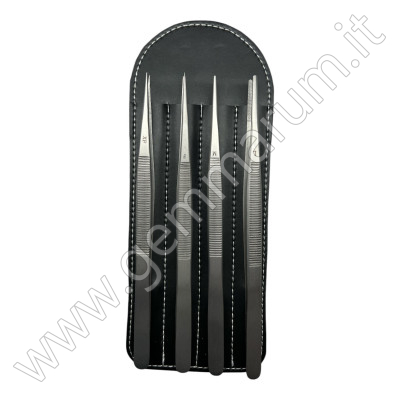 Set 4 pinzette XF-F-M-L