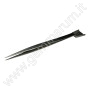 MEDIUM STAINLESS STEEL TWEEZERS WITH PAD