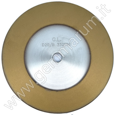 Diamond faceting Lap Ø 200 - arbor hole 12.7mm or 20mm