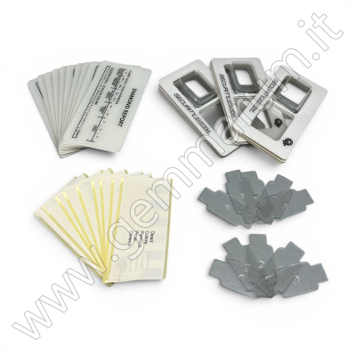 Starter Kit 10 Blister Bianchi Piccoli 75x40mm