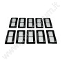 Sicherheitssiegel für Edeltsteine - Starter Kit 10 - schwarz 75x40mm