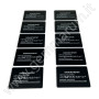 Sicherheitssiegel für Diamanten Starter Kit 10 - schwarz
