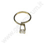 Anello portapietra oro per pietre da 0.50 a 2.0 ct